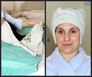 Hair Drying by Using T-shirt Hair Drying by Using T-shirt